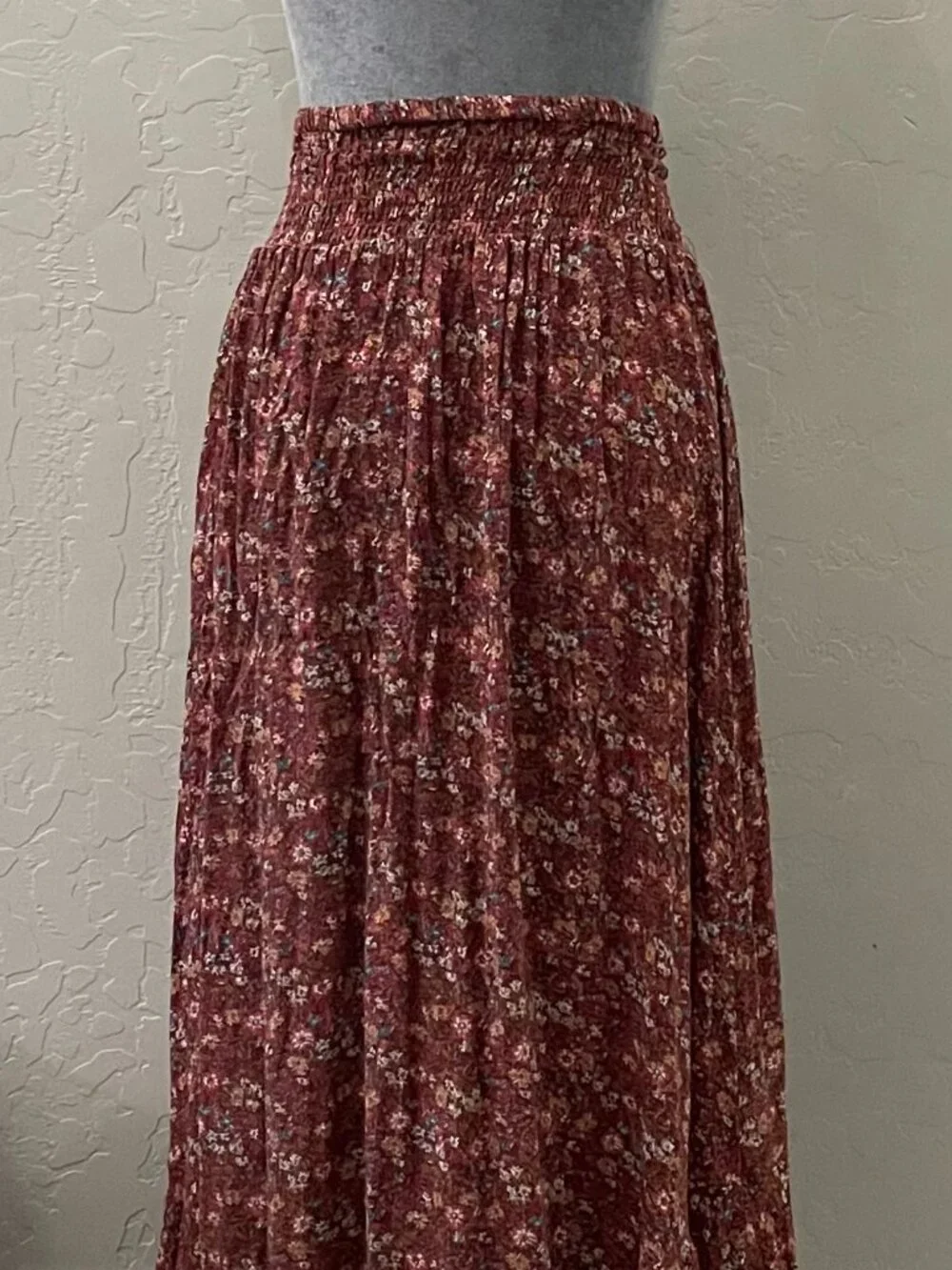 Rachel Roy brown flower floral maxi skirt (size S) - Picture 5 of 5